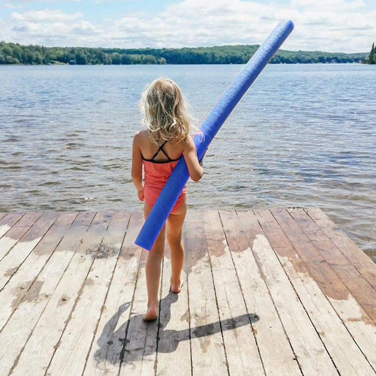 Fideos Flotadores De Espuma Tubo Ideal Para Piscina Colores - vista 21
