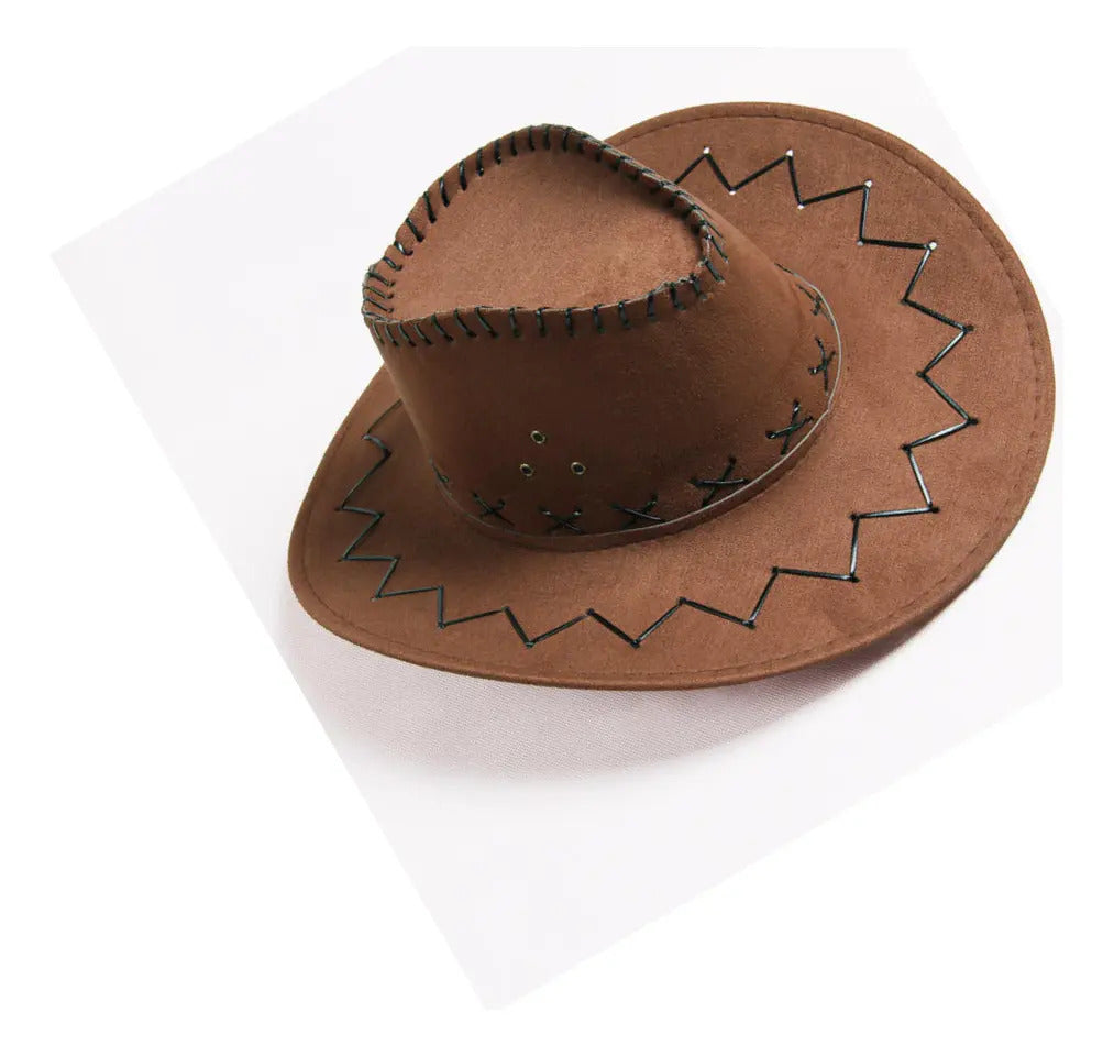 Sombrero Vaquero Gorro Cowboy Adulto Excelente Calidad - vista 18