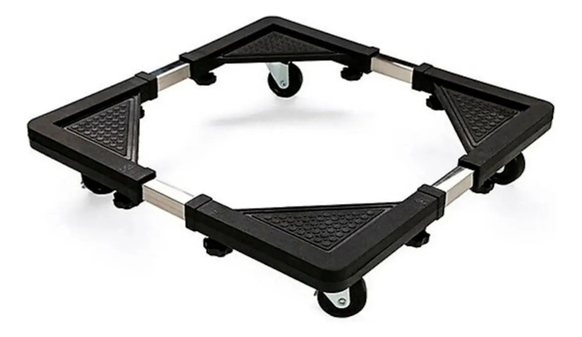 Base ajustable con ruedas para lavadora o nevera