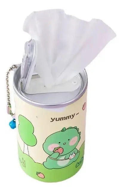 Pack 10 Latas De Toallas Humedas Hermosos Diseños Kawaii - vista 4