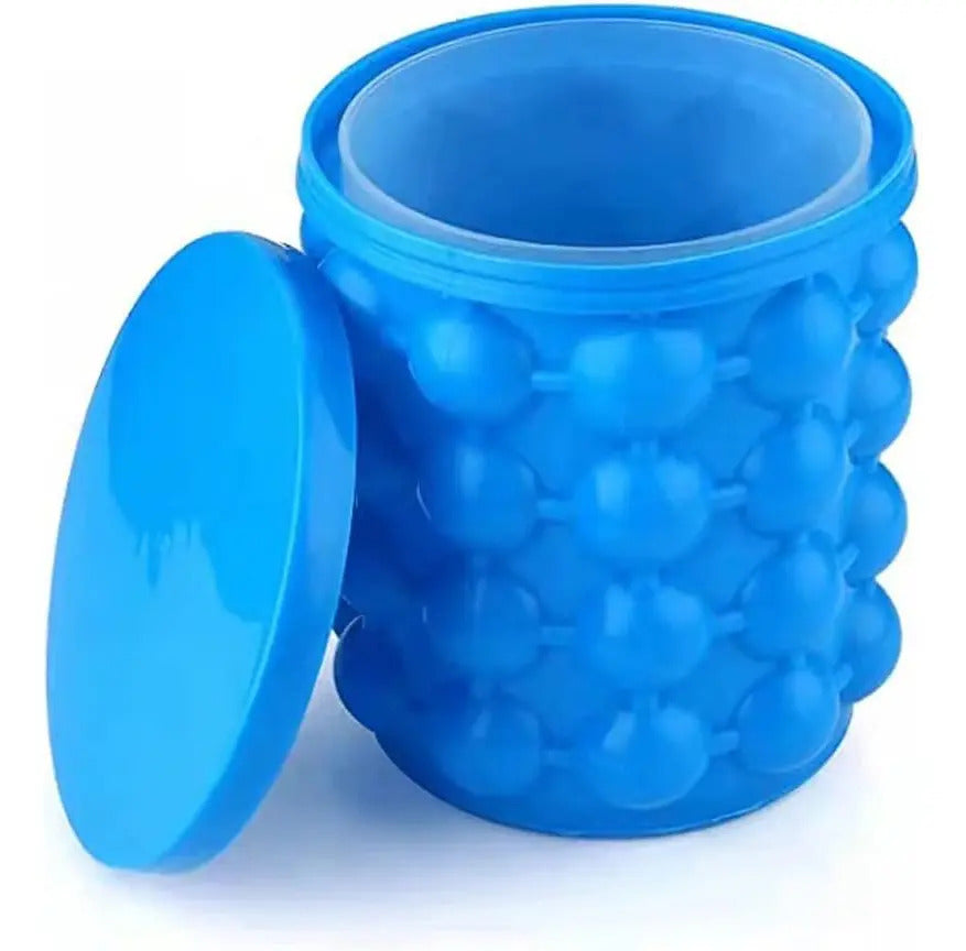 Molde Para Hacer Hielo Cubeta De Silicona Cubos De Hielo - vista 4