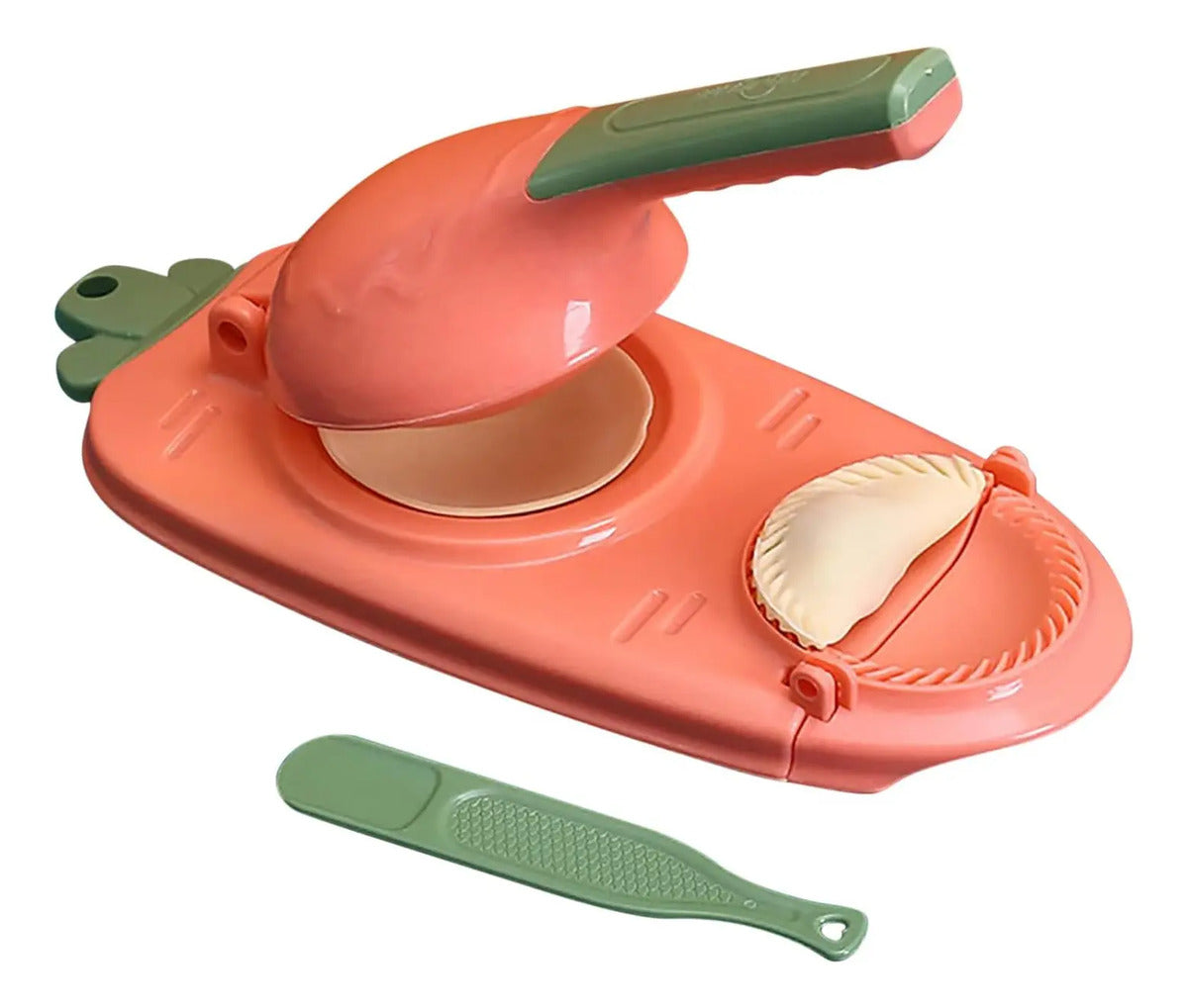 Maquina Para Hacer Mini Empanadas Dumpling Con Prensa 2 En 1