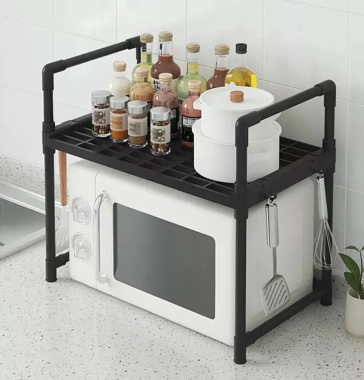 Rack Estante Organizador 2 Niveles De Cocina Para Microondas - vista 3