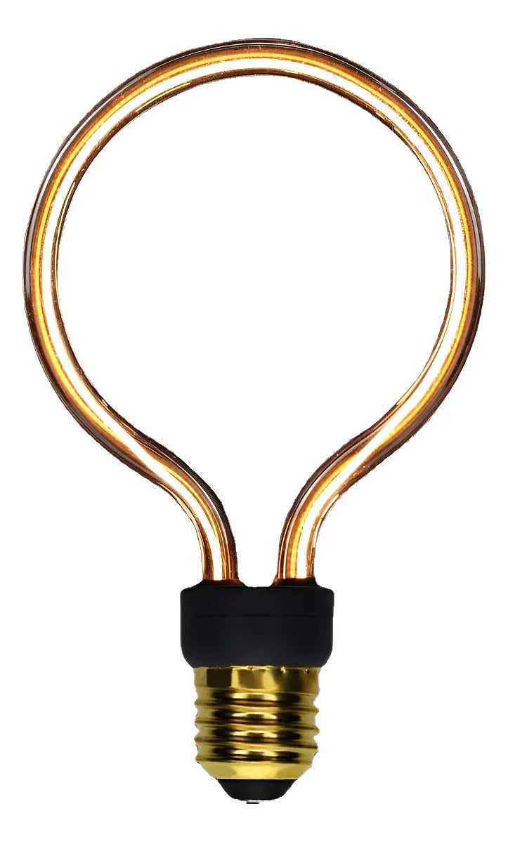 Ampolleta Vintage Led Formas Estrella Corazon Circulo Calida - vista 6
