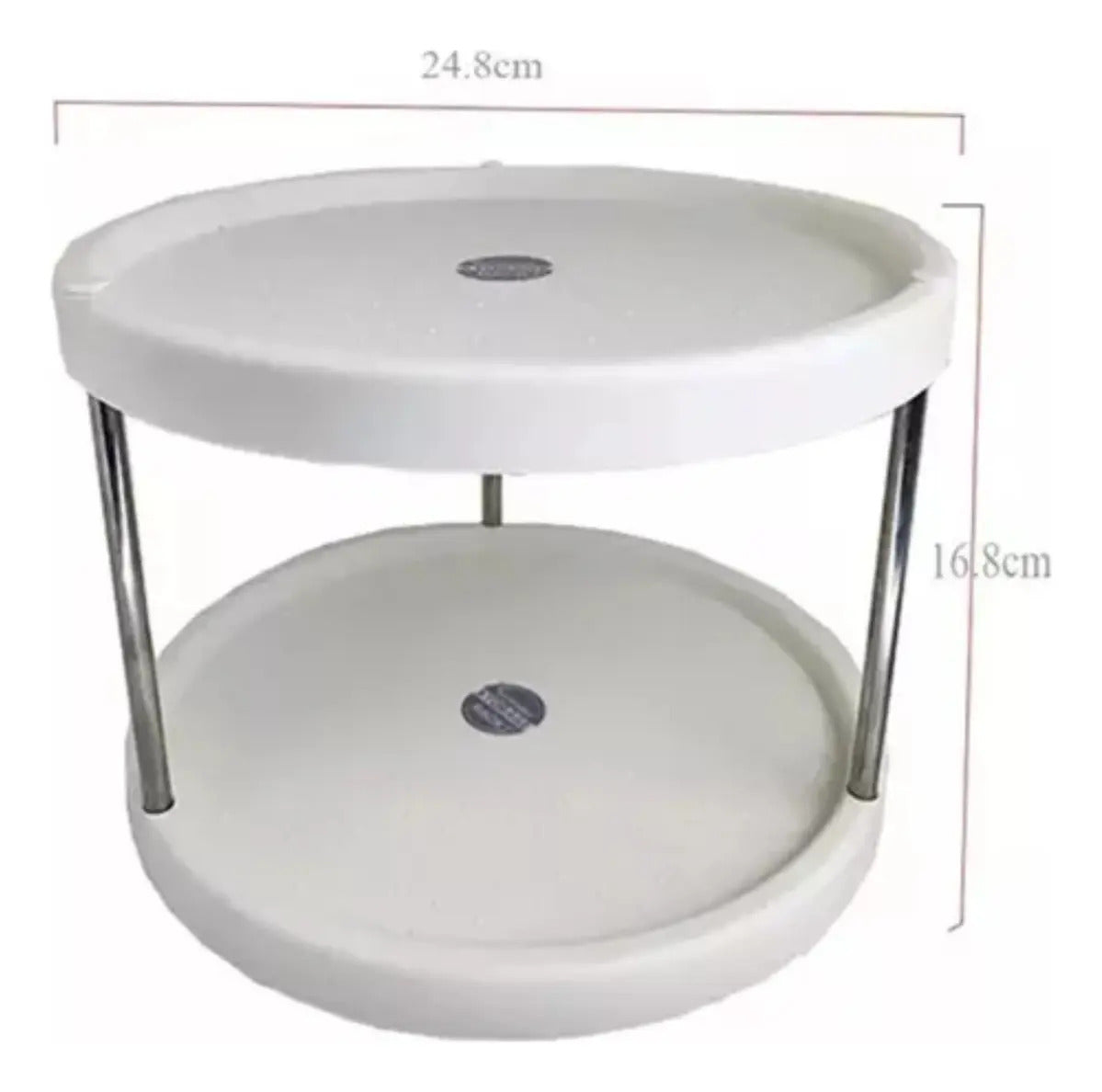 Especiero Giratorio Organizador Circular De Cocina 2 Niveles - vista 2