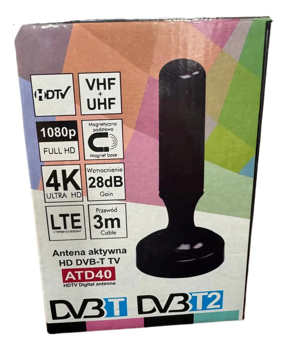 Antena Digital Hdtv  Televisión Para Interior O Exterior - vista 4