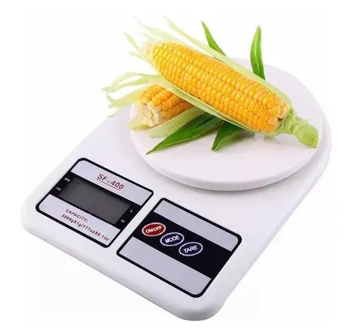 Balanza digital de cocina para alimentos 10 kg