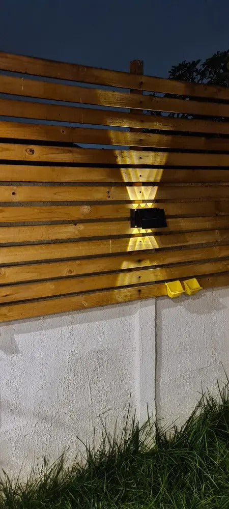 Lampara Solar Led Foco Solar Exterior Decorativo Aplique - vista 5