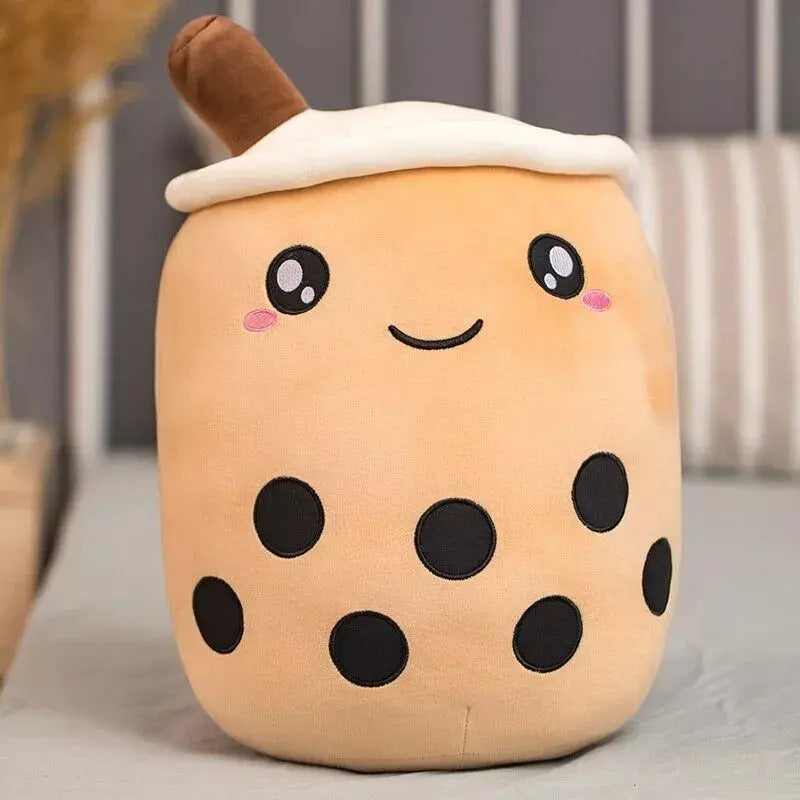 Peluche Cojin Taza Bubble Tea Suaves Tiernos Diseños Kawaii - vista 6