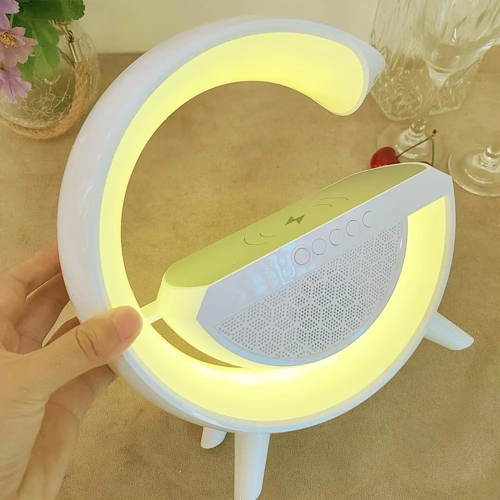 Parlante Portatil Bluetooth Luz Led Atmosfera Inteligente G - vista 5
