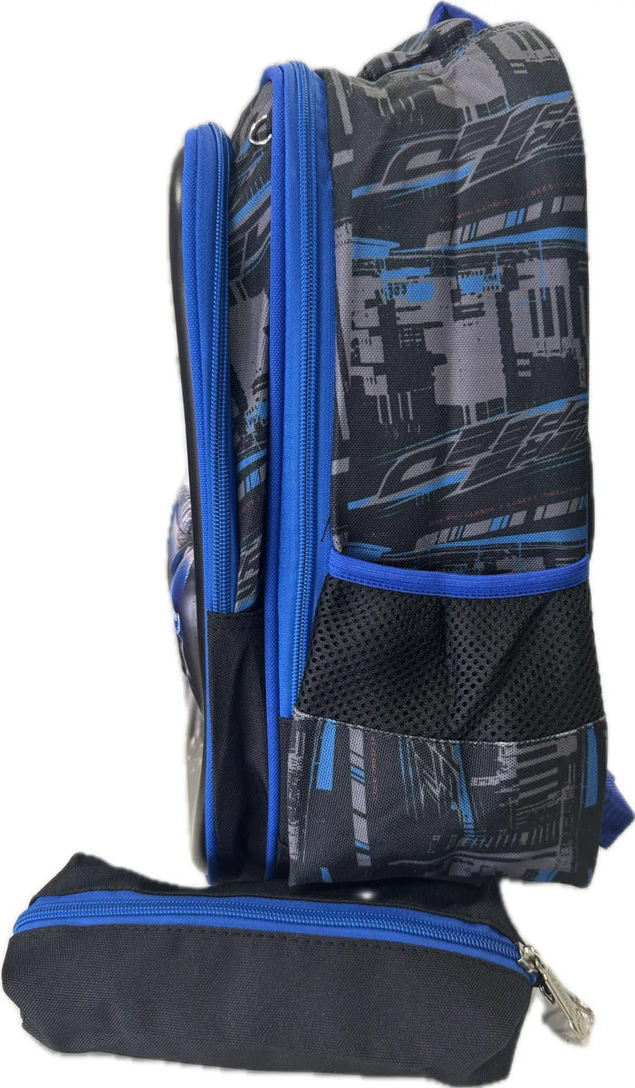 Mochila + Estuche Escolar, Infantil 2 Piezas Hermoso Diseño - vista 2