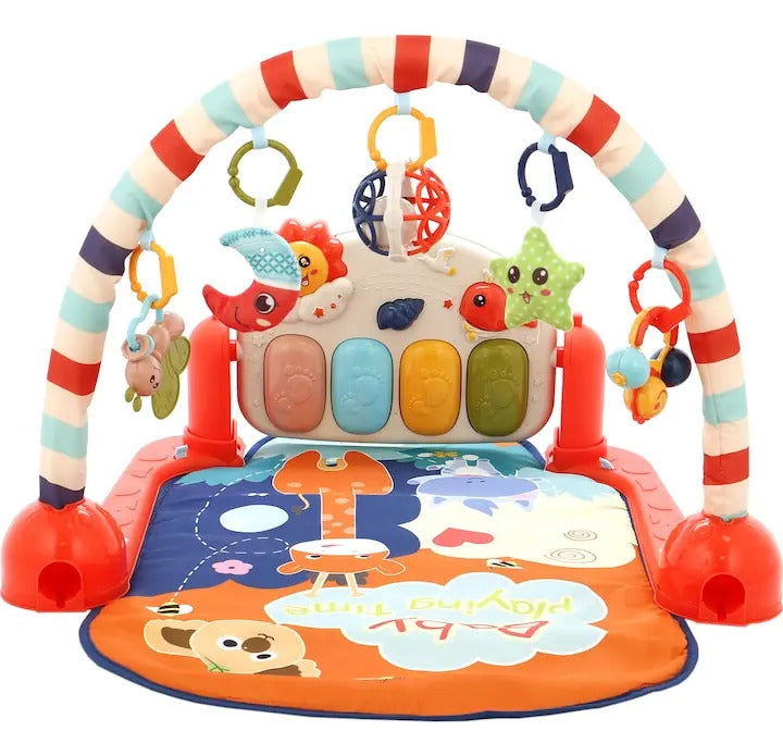 Juego Movil Alfombra Bebe Didactico Musical Pedales Fitness - vista 7