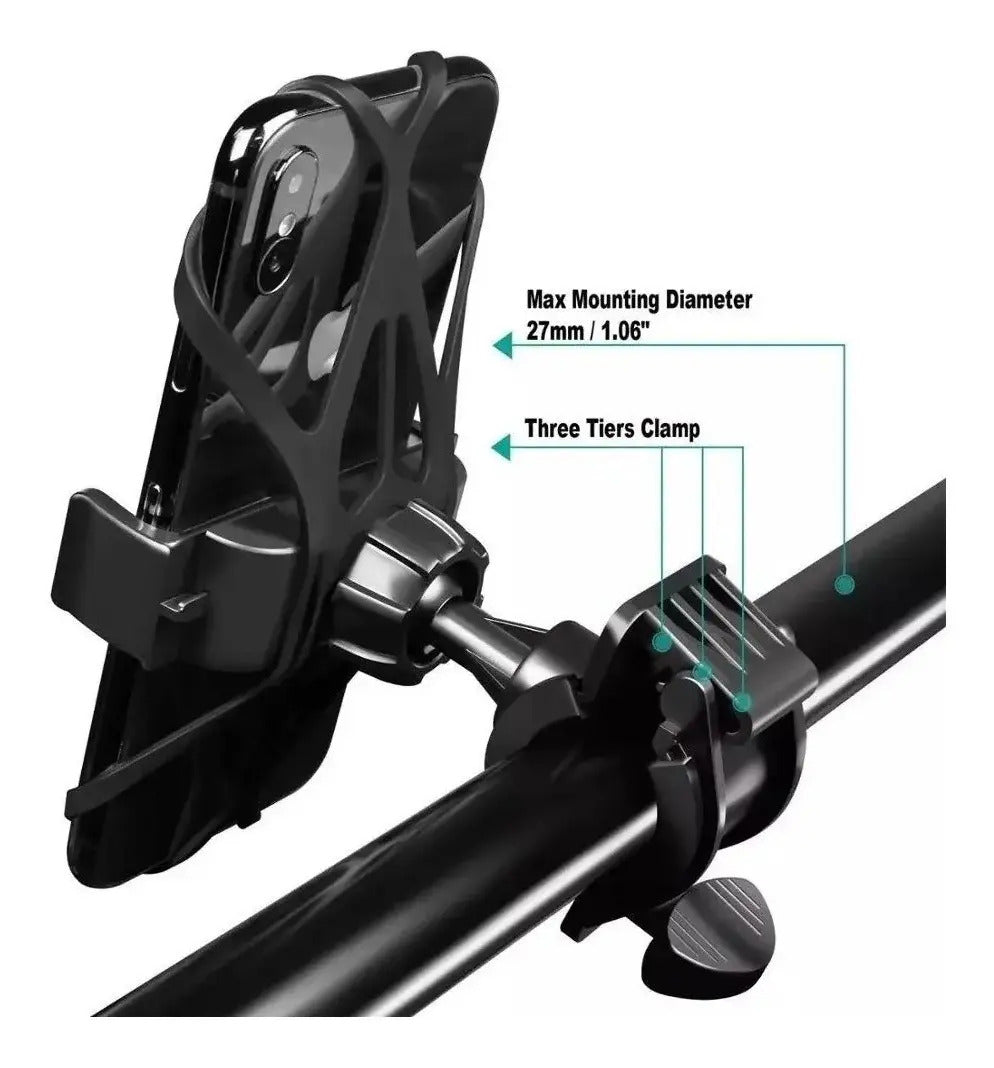 Soporte De Celular Para Bici/moto Universal - vista 6