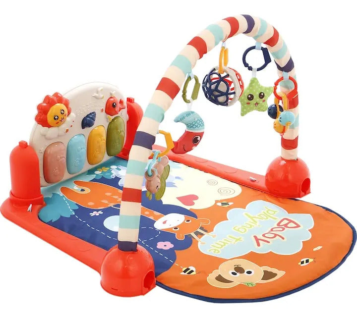 Juego Movil Alfombra Bebe Didactico Musical Pedales Fitness - vista 9