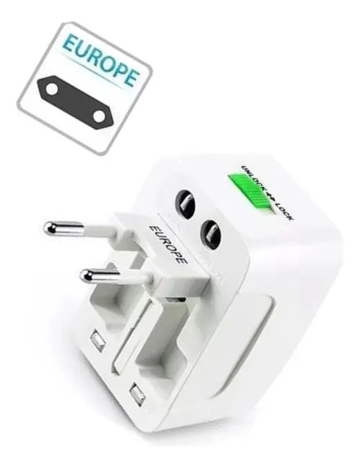 Adaptador Enchufe Electrico Universal Ideal Para Viajes - vista 2