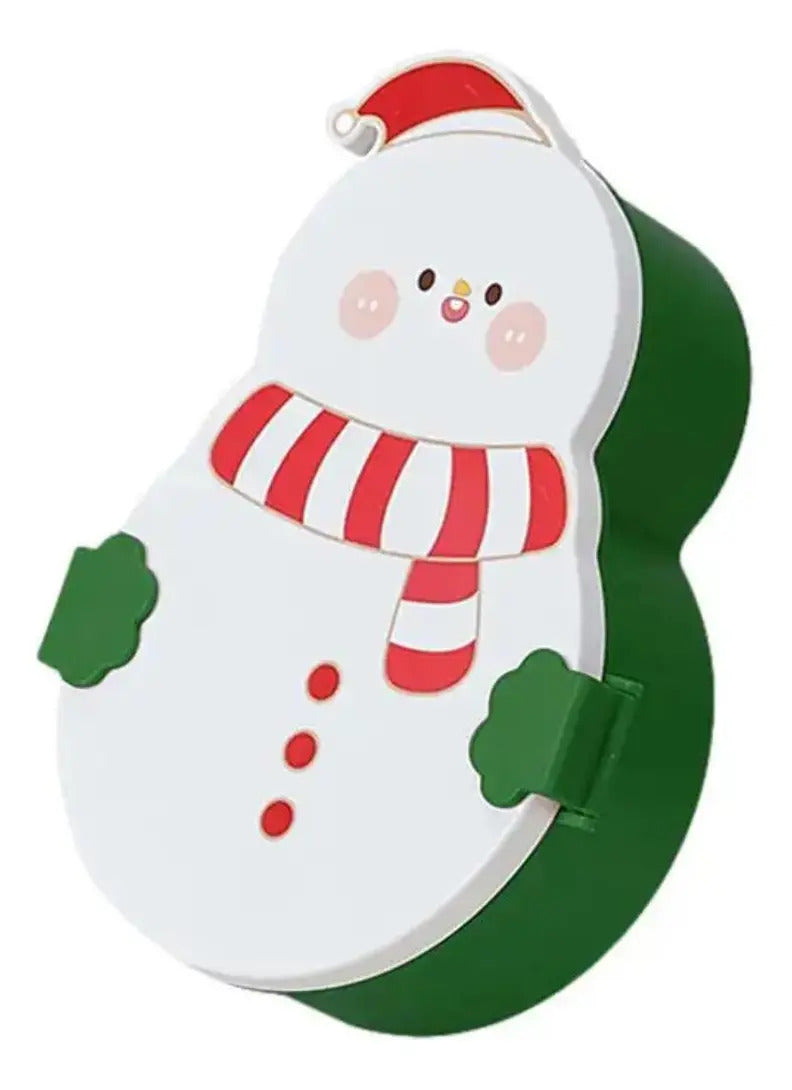Contenedor De Alimentos De Navidad Con Division Y Cubiertos - vista 6