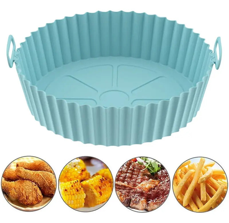 Cestos De Silicona Para Airfryer Bandeja Freidora Aire - vista 10