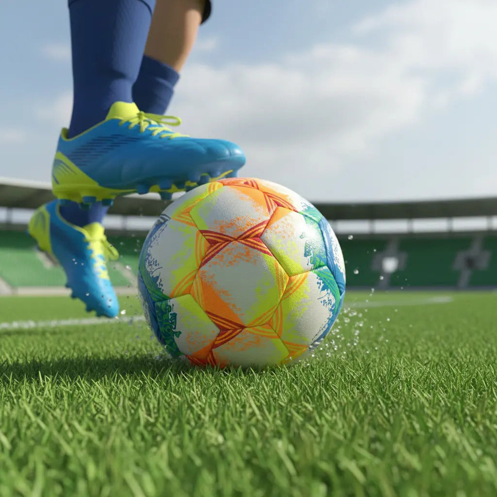 Balón De Futbol Con Diseño Moderno Resistente Nro. 5 - vista 3