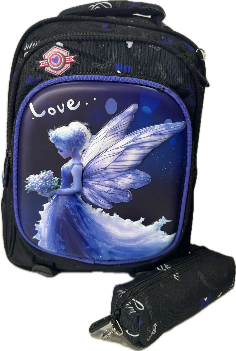 Mochila + Estuche Escolar, Infantil 2 Piezas Resistente - vista 8
