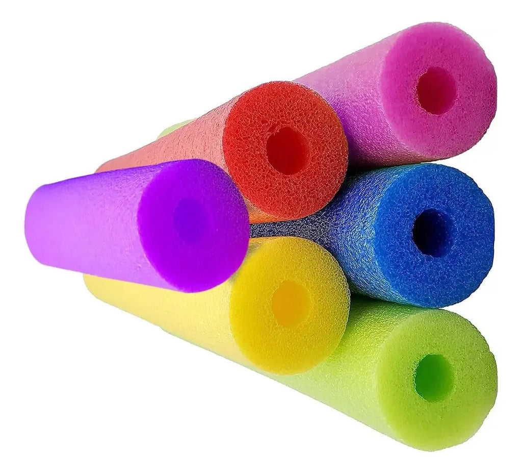 Fideos Flotadores De Espuma Tubo Ideal Para Piscina Colores - vista 24