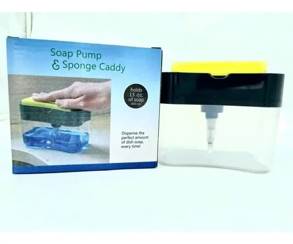 Dispensador De Lavaloza/jabón Liquido Con Esponja - vista 3