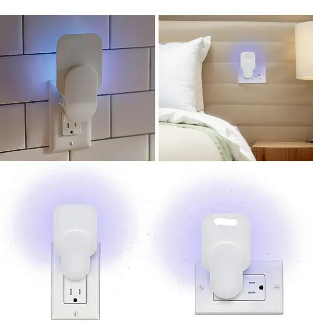 Mata Mosquitos Eléctrico Trampa Polillas Ultravioleta - vista 4