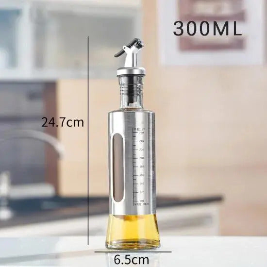 Botella Dispensador De Aceite Vinagre Aceitera Alcuza 300ml - vista 4