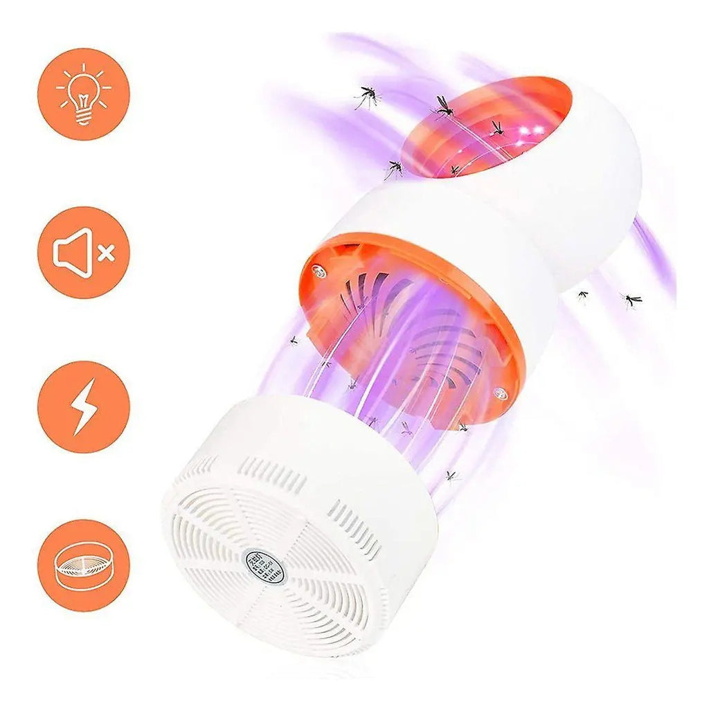 Lampara Uv Mata Moscas Mosquitos Zancudos Insectos Eléctrica - vista 3