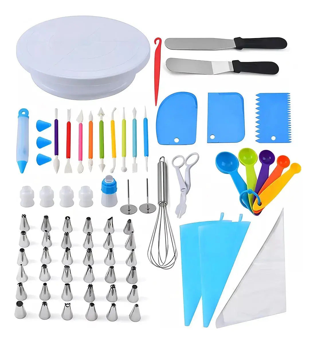 Kit de decoración para repostería 66 piezas