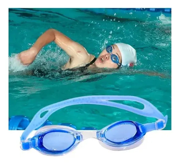 Lentes Gafas De Agua Natacion Niños Lentes Natacion Piscina - vista 2