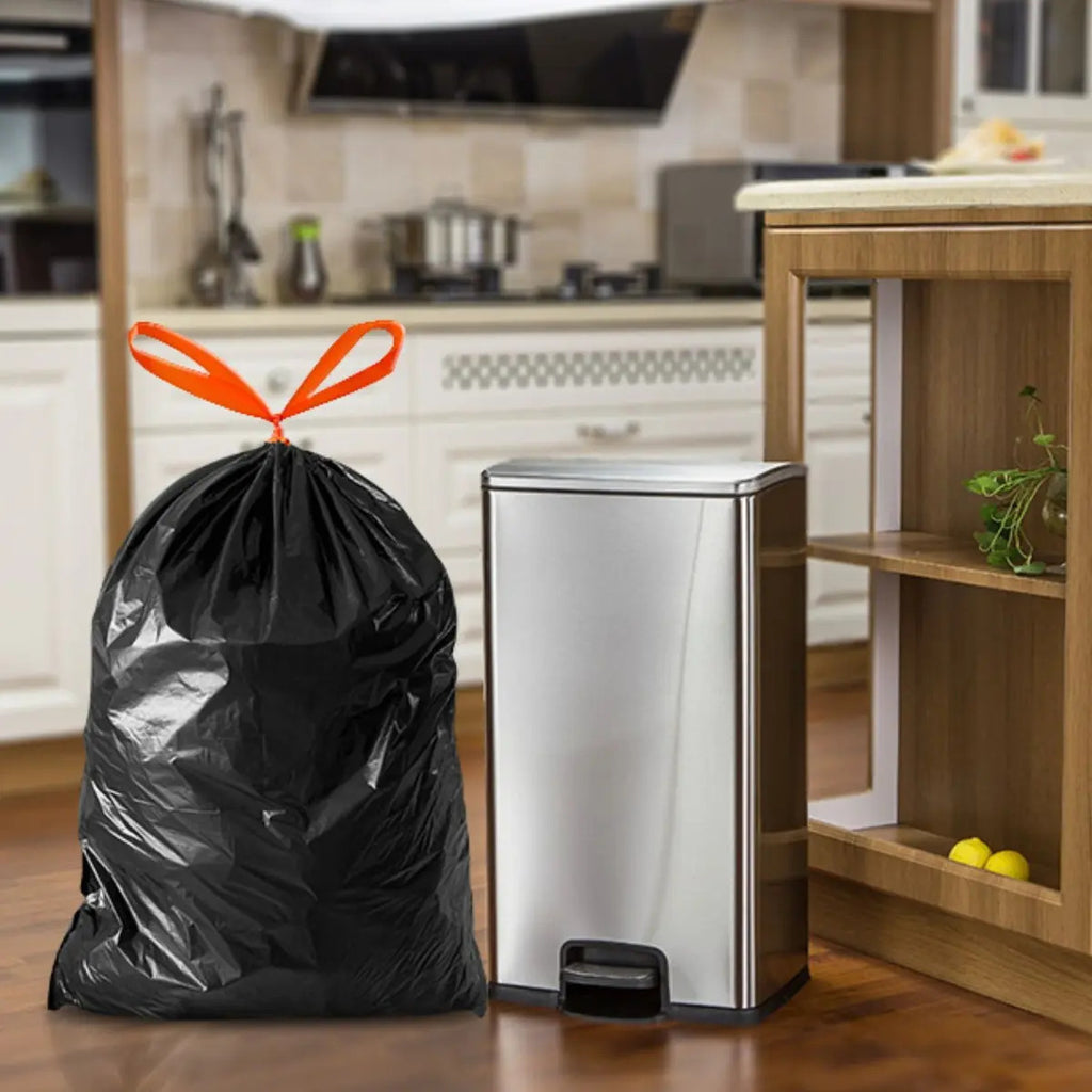 Pack 20 Bolsas De Basura Con Asa Cordon Cierra Fácil 20 L - vista 11