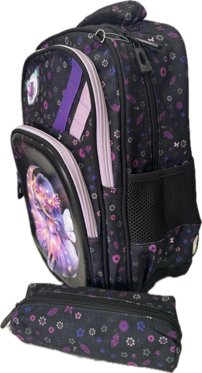 Mochila + Estuche Escolar, Infantil 2 Piezas Hermosas - vista 2