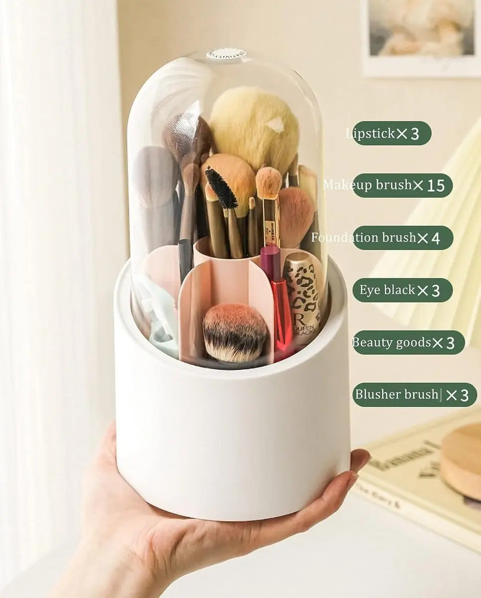 Organizador Cosmetiquero Brochas Y Lápices 360 Giratorio - vista 7