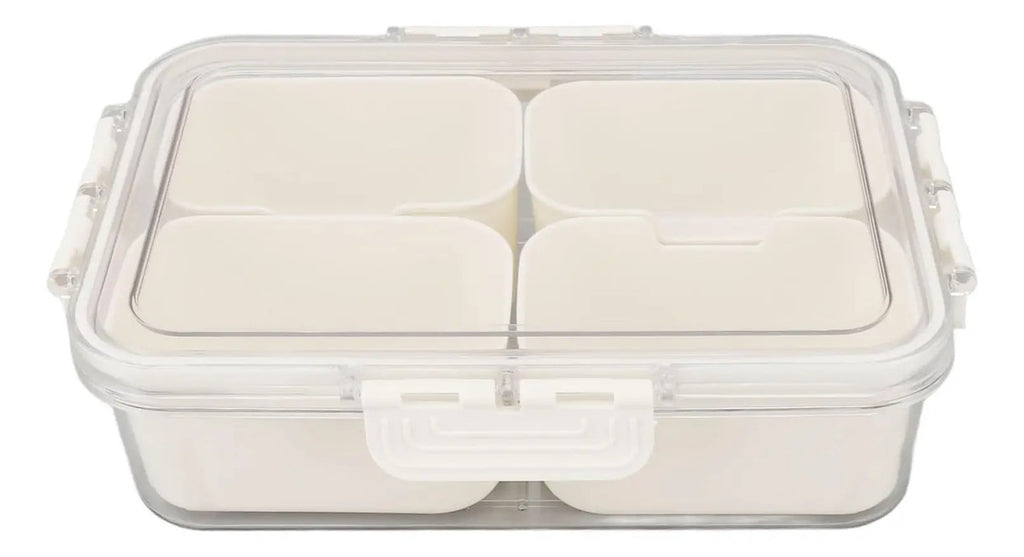 Contenedor De Alimentos Dividido Envase 4 Compartimientos - vista 2