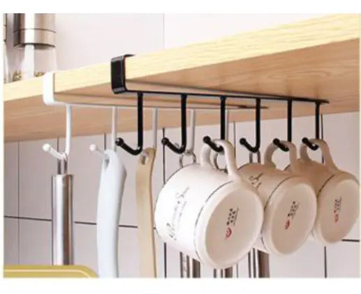 Soporte Para Tazas Con 6 Ganchos Practico Y Util - vista 3