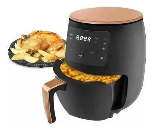 Freidora De Aire Air Fryer De 6 Litros Pantalla Táctil 2400w - vista 4