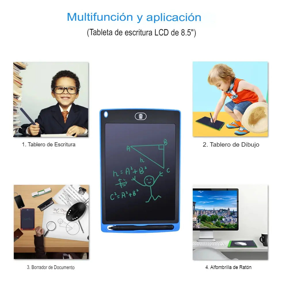 Magic Pad Pizarra Magica Para Dibujar 8.5 Pulgadas Con Lapiz - vista 9