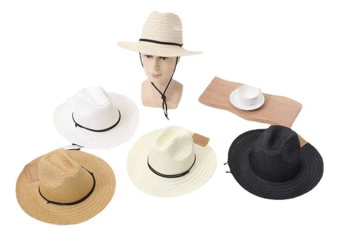 Sombrero De Verano Diseño Con Cordon Ideal Verano Campo Sol - vista 2