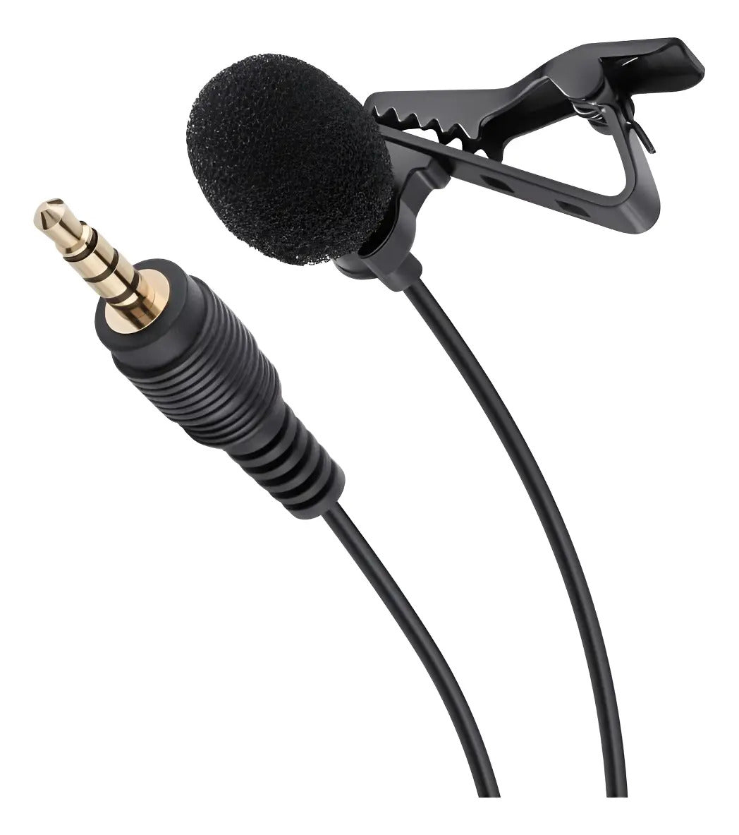 Micrófono lavalier de solapa jack 3,5 mm