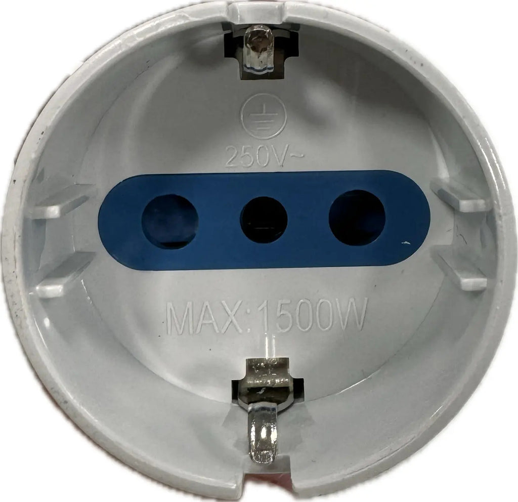 Adaptador Eléctrico Schuko 250v / 1500w - vista 2