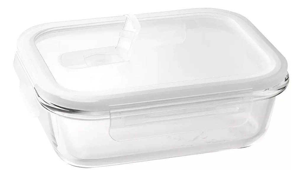 Contenedor Hermetico De Vidrio Tapper Rectangular 1000ml - vista 2