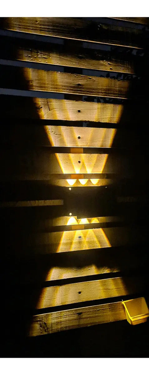 Lampara Solar Led Foco Solar Exterior Decorativo Aplique - vista 6