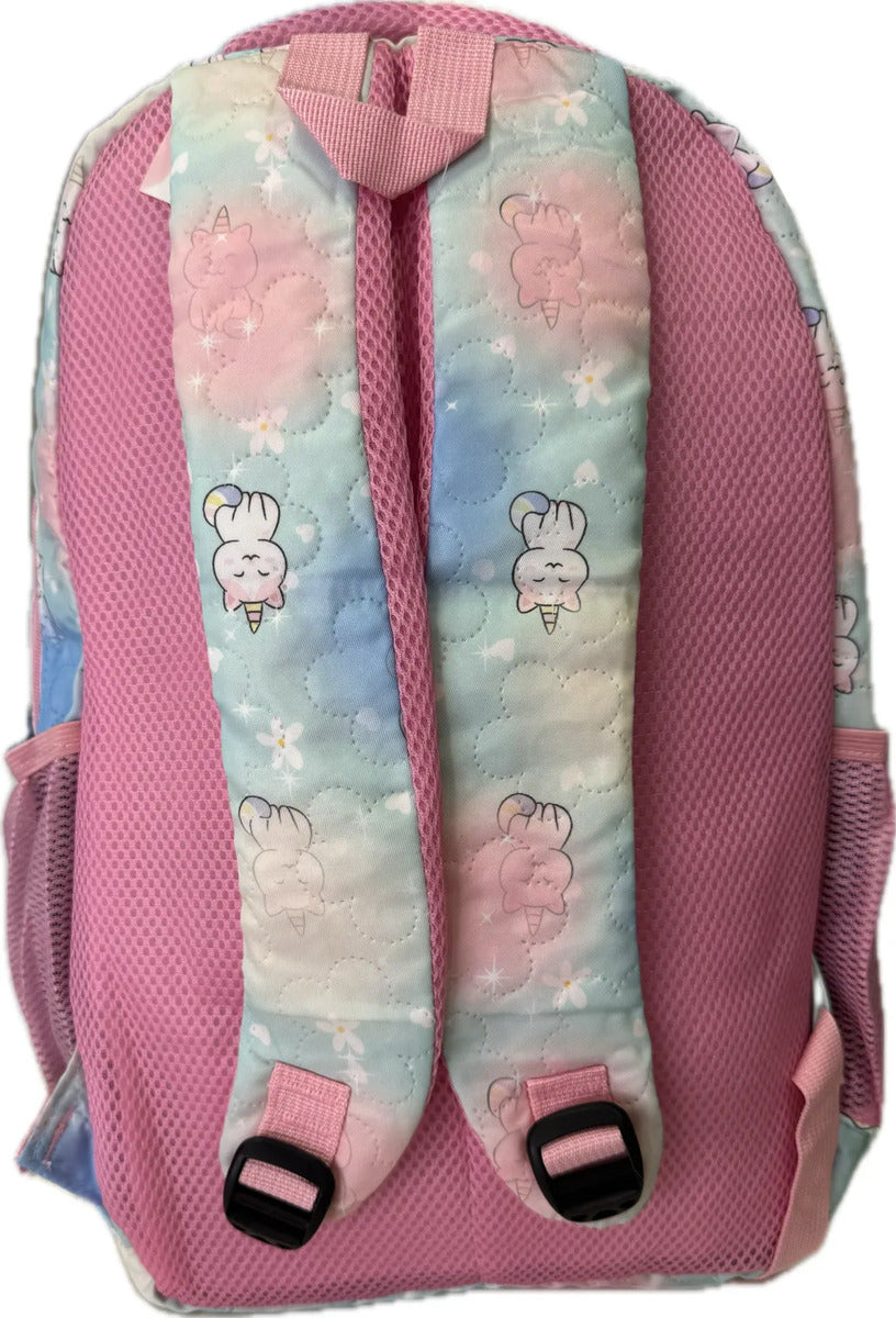 Mochila Escolar, Infantil 3 Piezas Estuche+lochera Lavable - vista 5