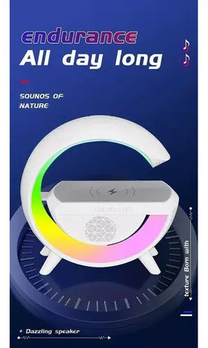 Parlante Portatil Bluetooth Luz Led Atmosfera Inteligente G - vista 7