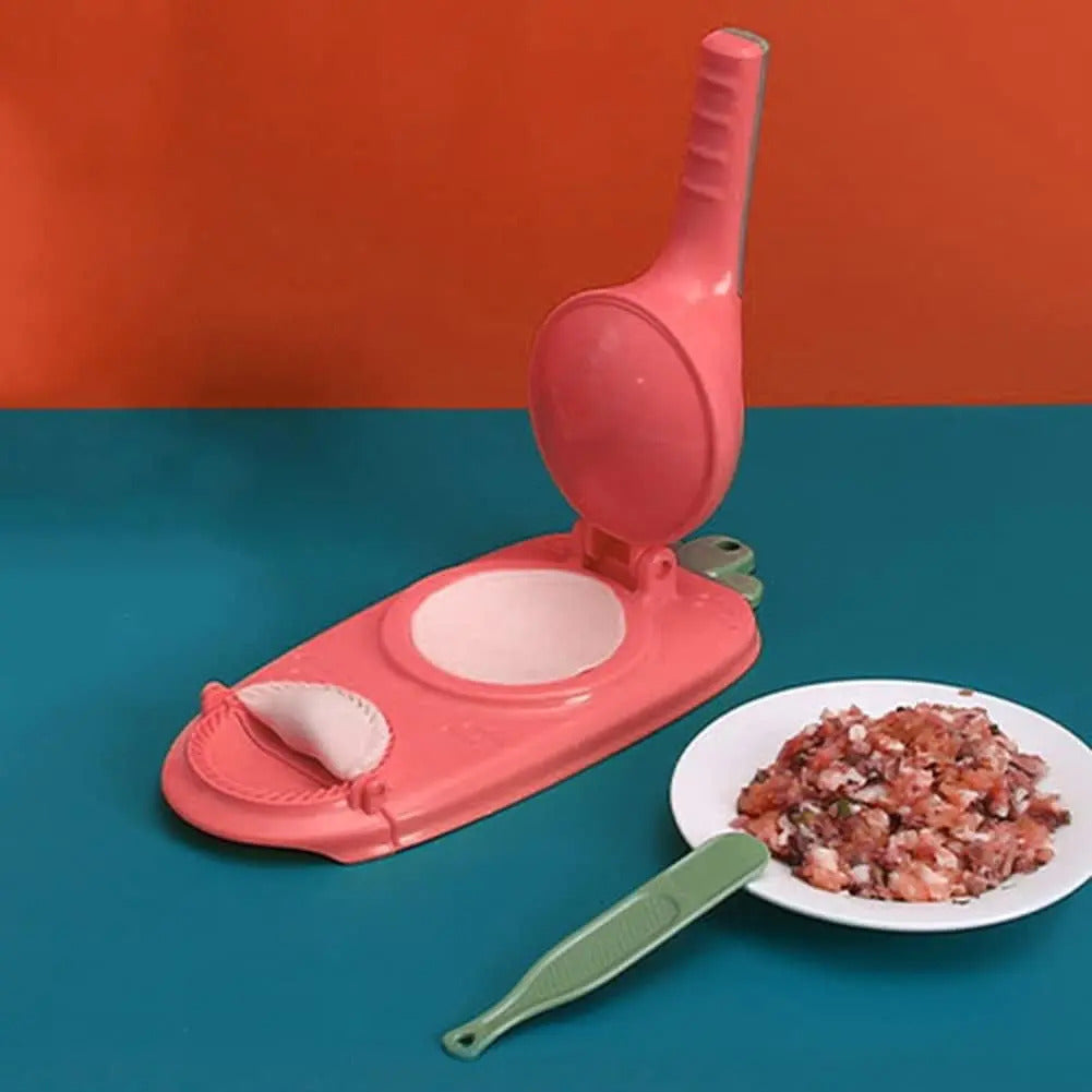 Maquina Para Hacer Mini Empanadas Dumpling Con Prensa 2 En 1 - vista 5