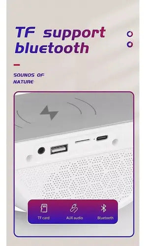 Parlante Portatil Bluetooth Luz Led Atmosfera Inteligente G - vista 8