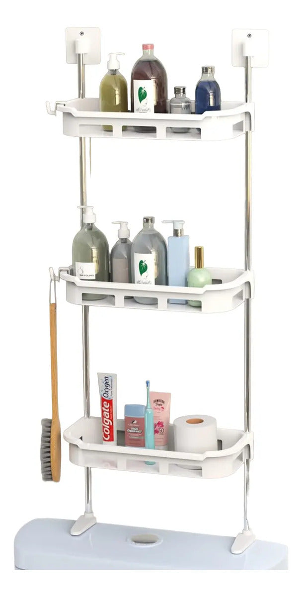 Repisa organizadora 3 niveles para baño o cocina
