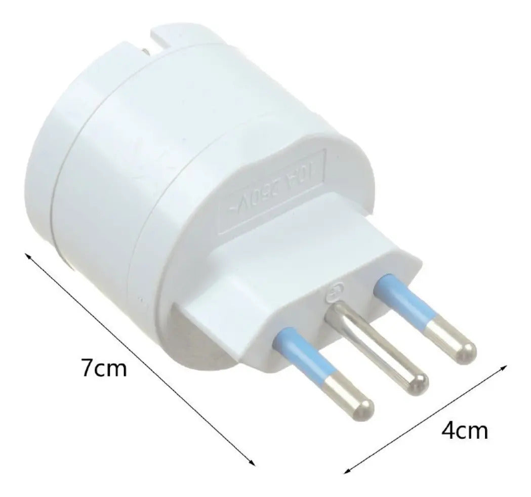 Adaptador Eléctrico Schuko 250v / 1500w - vista 3