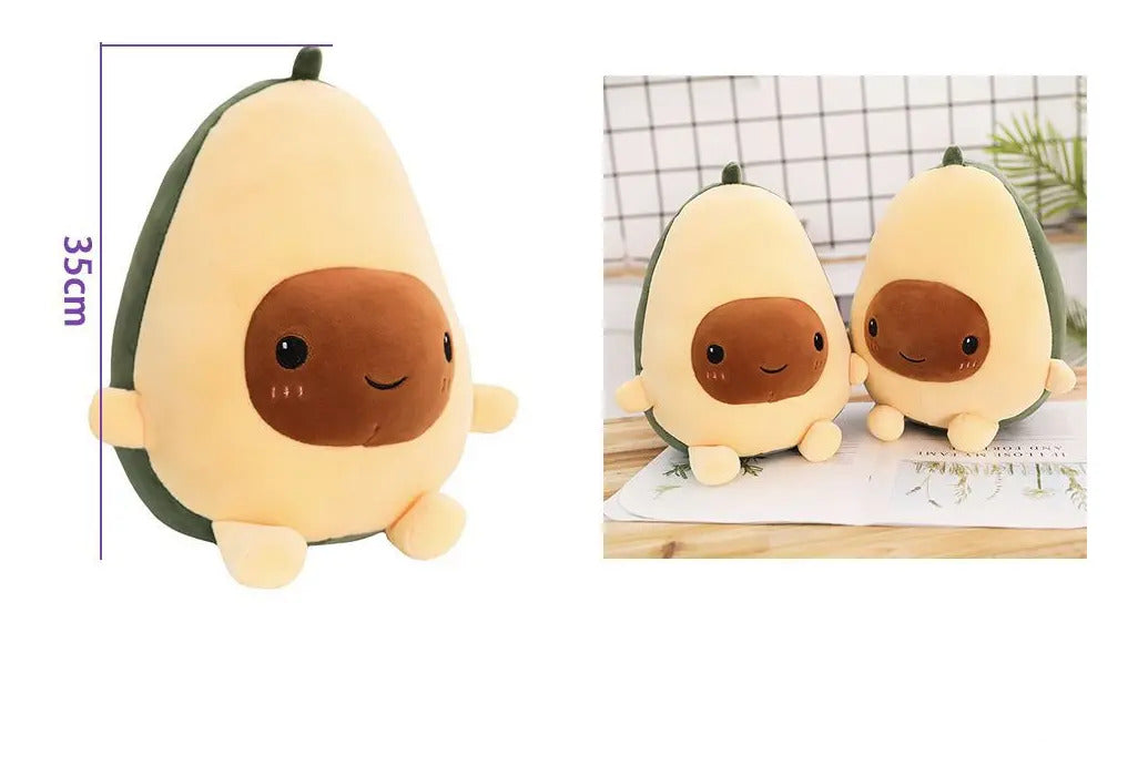 Peluche Cojin Palta Aguacate Suaves Tiernos Diseños Kawaii - vista 2
