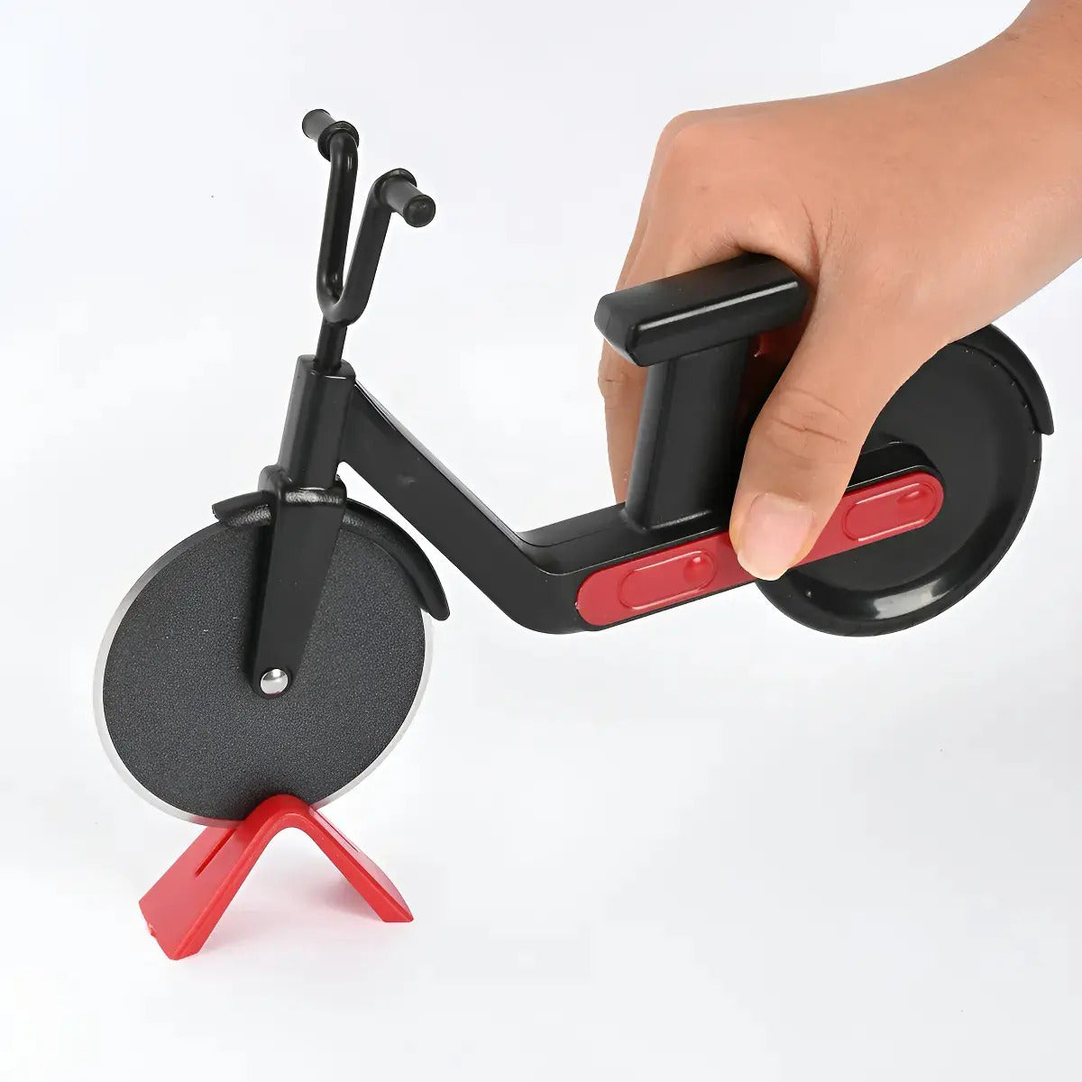 Cortador De Pizza Creativo Vintage Modelo Bicicleta - vista 4